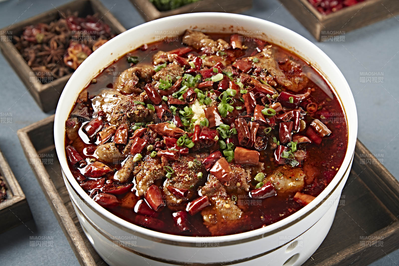 川香红油香辣水煮牛肉