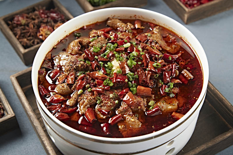 川香红油香辣水煮牛肉