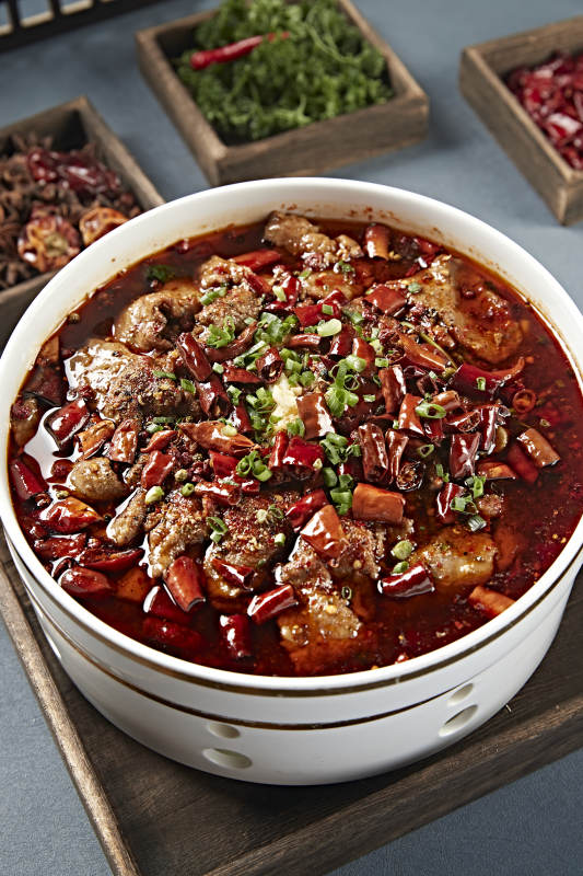 川香红油香辣水煮牛肉