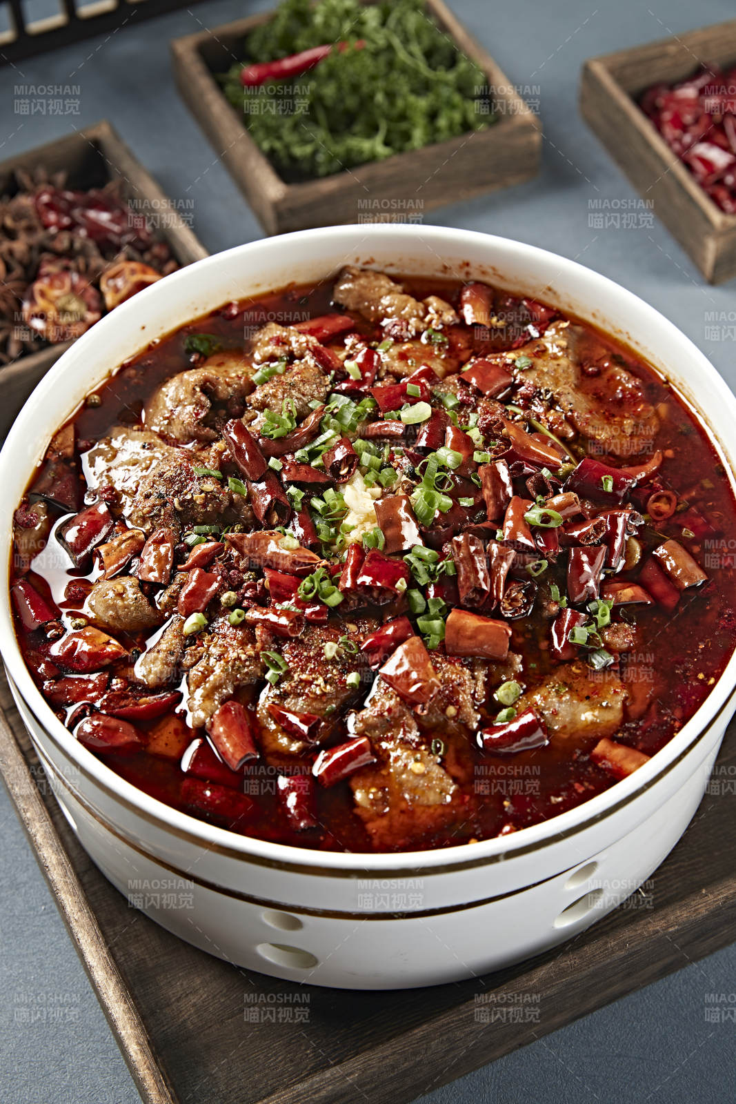 川香红油香辣水煮牛肉