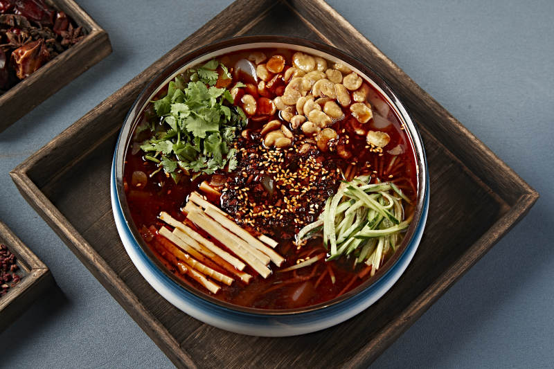 山西大同特色浑源凉粉