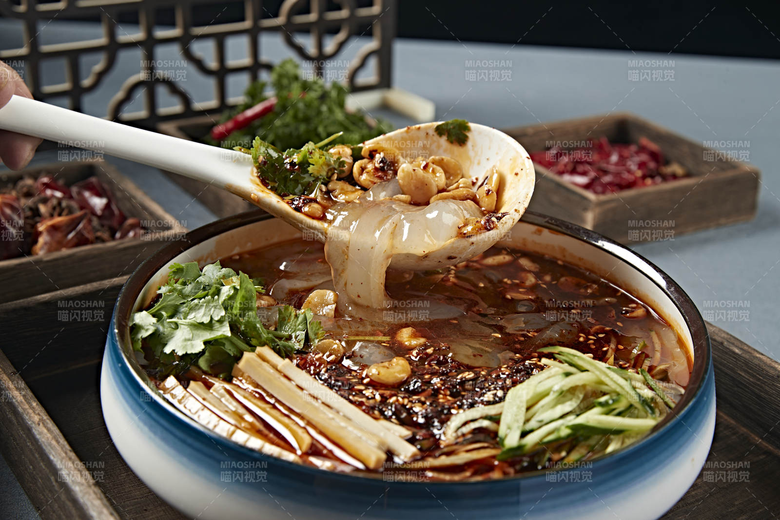 山西大同特色浑源凉粉