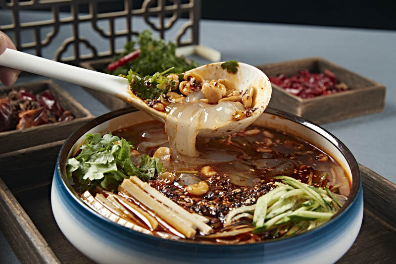 山西大同特色浑源凉粉