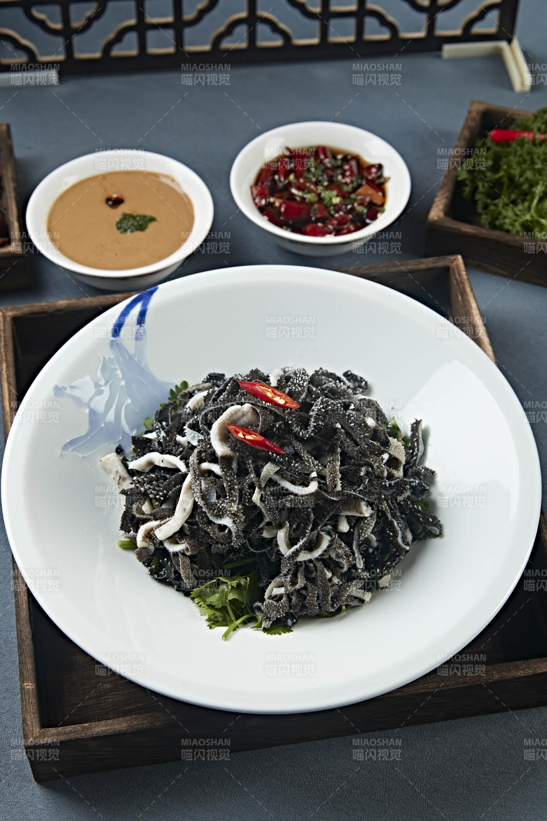 老北京传统美食水爆肚丝