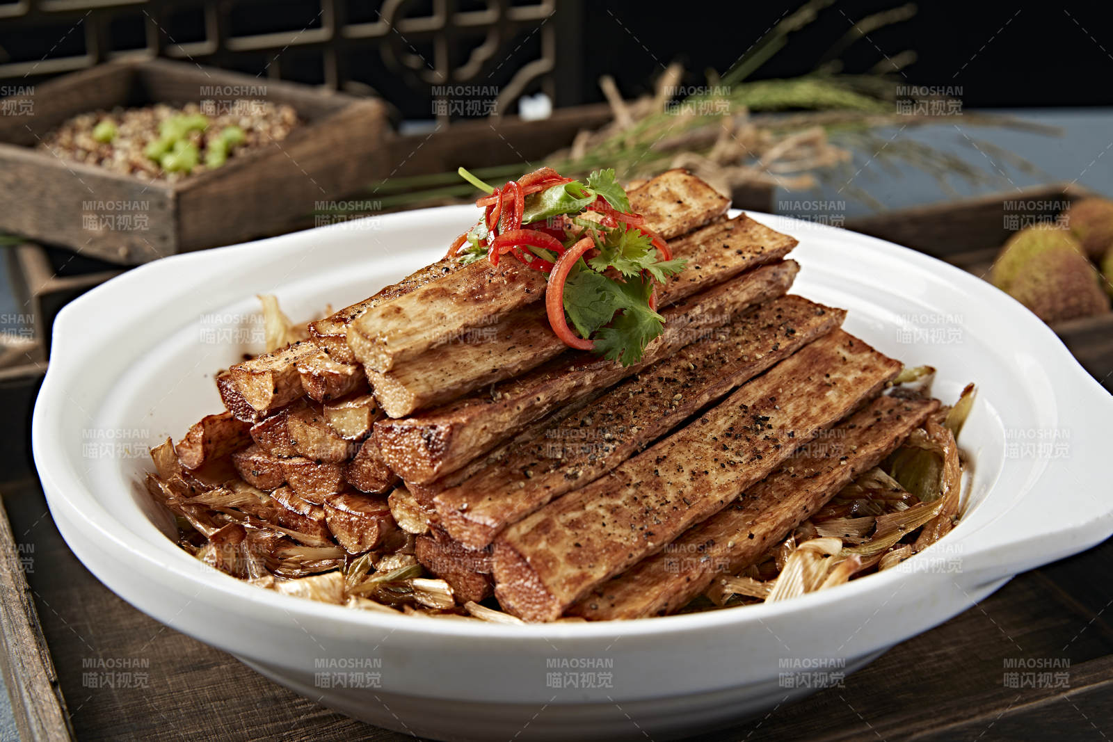 砂鍋蔥香藜麥焗馬牙長山藥