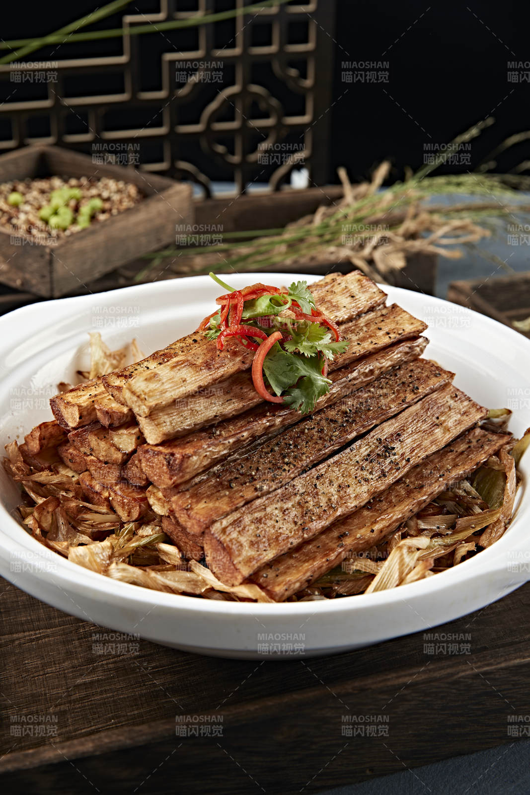 砂鍋蔥香藜麥焗馬牙長山藥