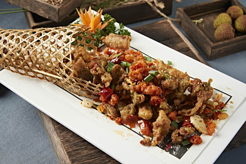 主楼辣椒炸鸡脆骨掌中宝