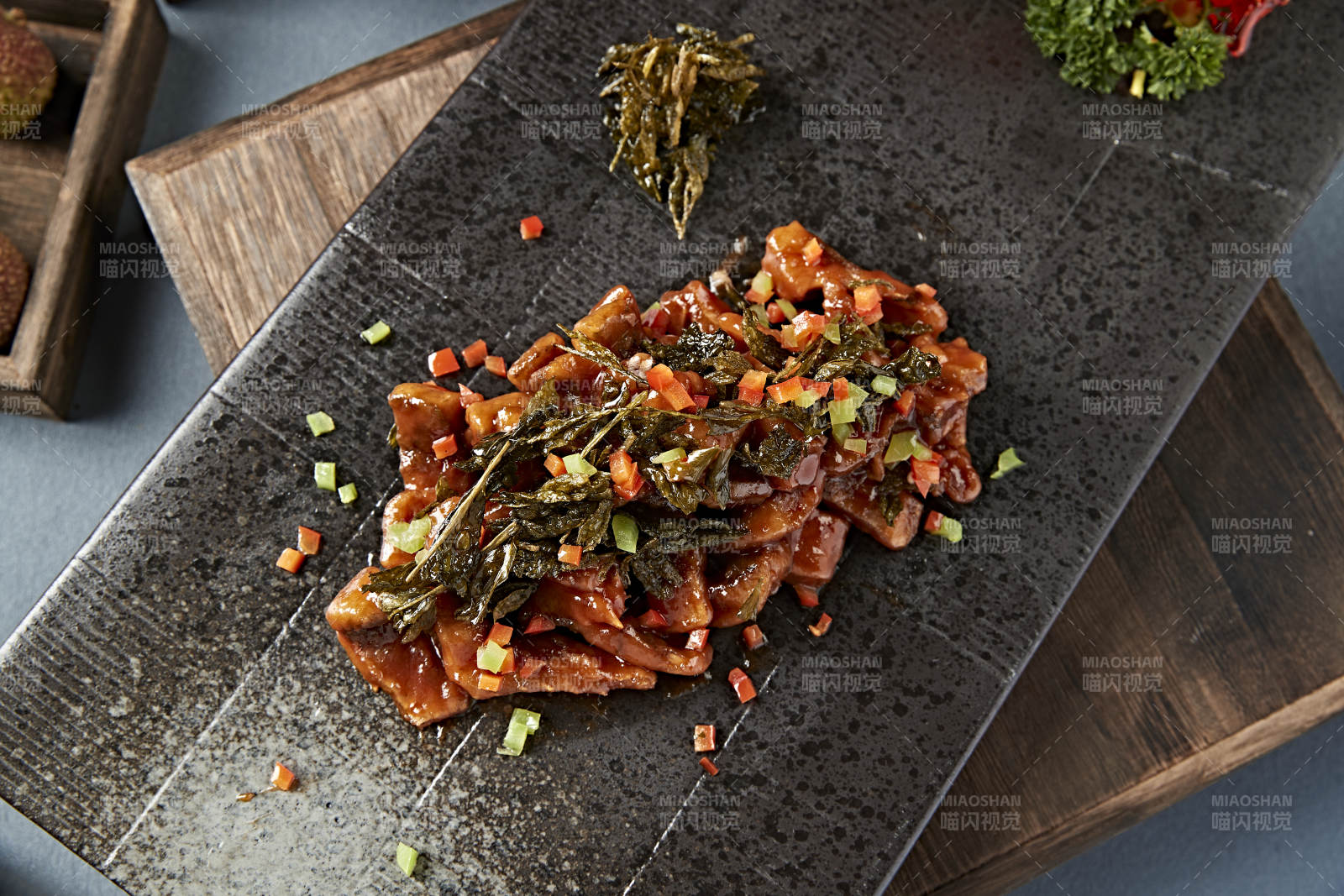 酱烧龙井脆肉皖鱼肉条