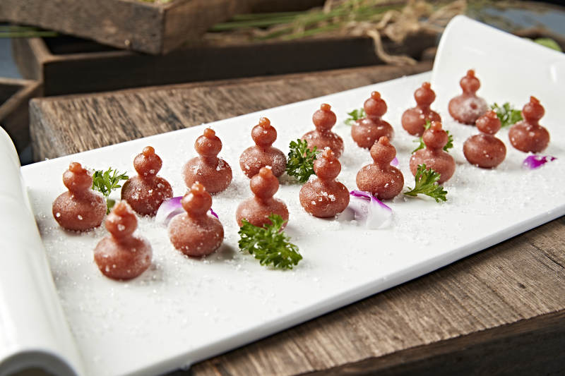 冰鲜山楂带黄糕