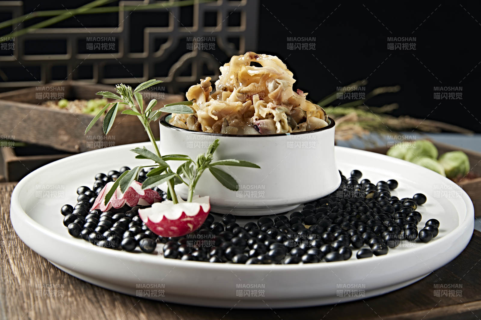 美味涼菜小海鮮溫拌螺肉