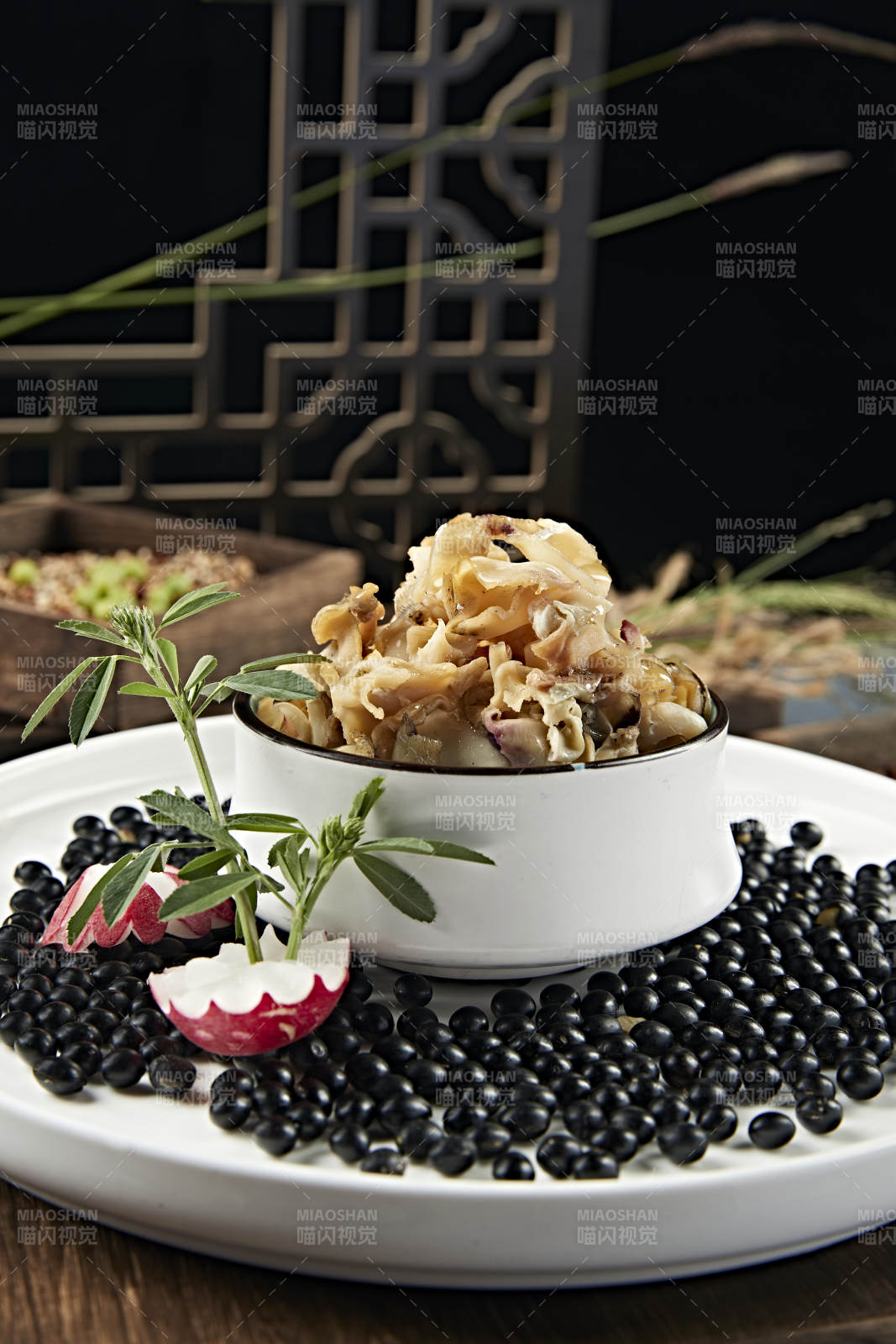 美味涼菜小海鮮溫拌螺肉