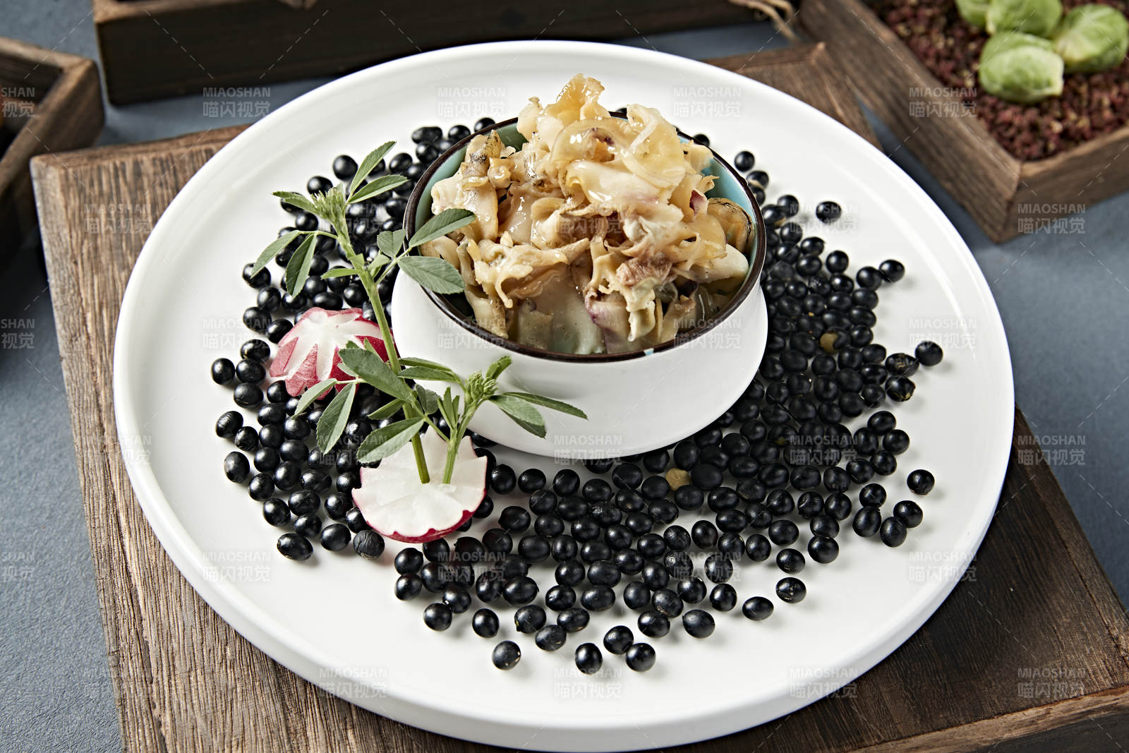 美味涼菜小海鮮溫拌螺肉