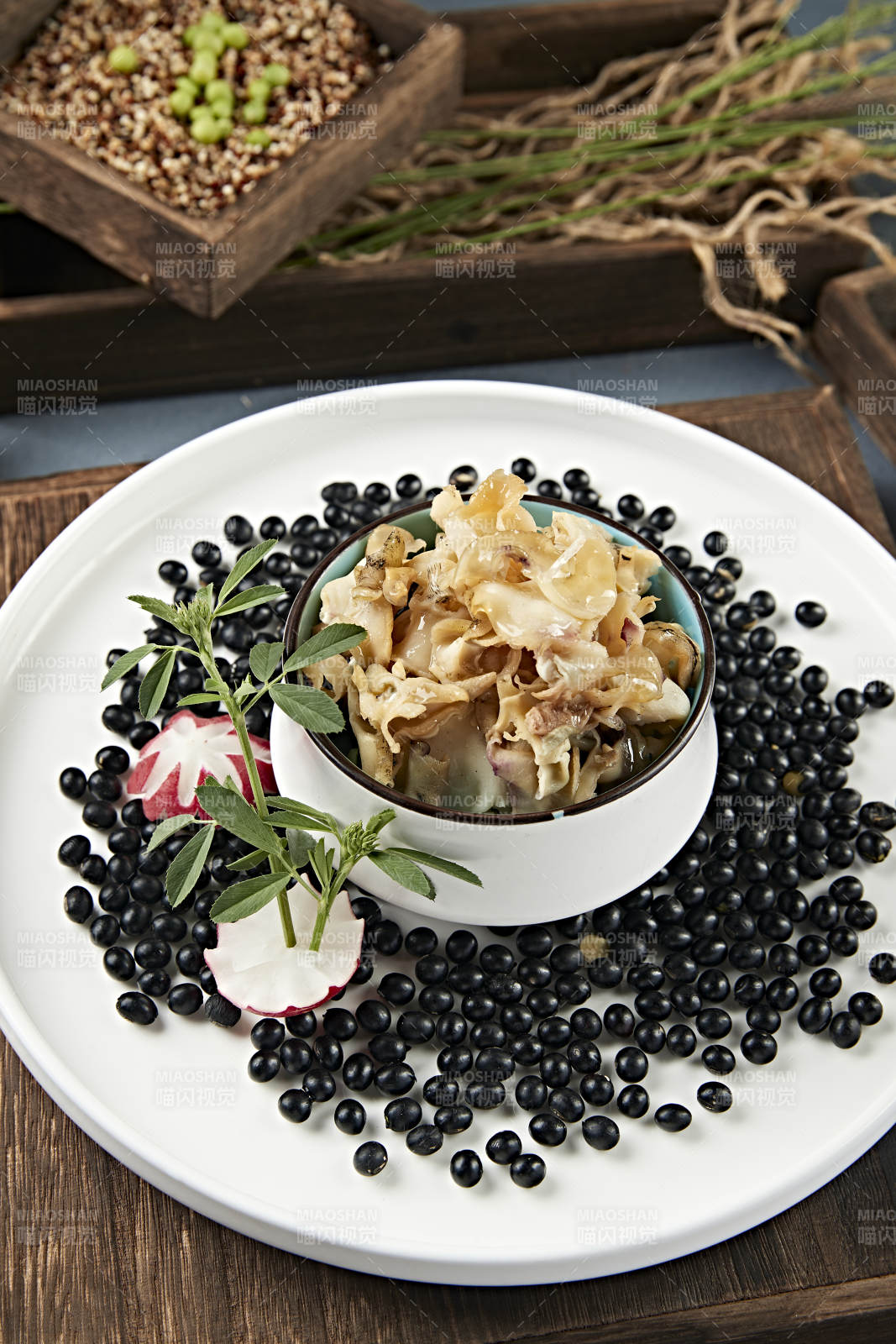 美味涼菜小海鮮溫拌螺肉