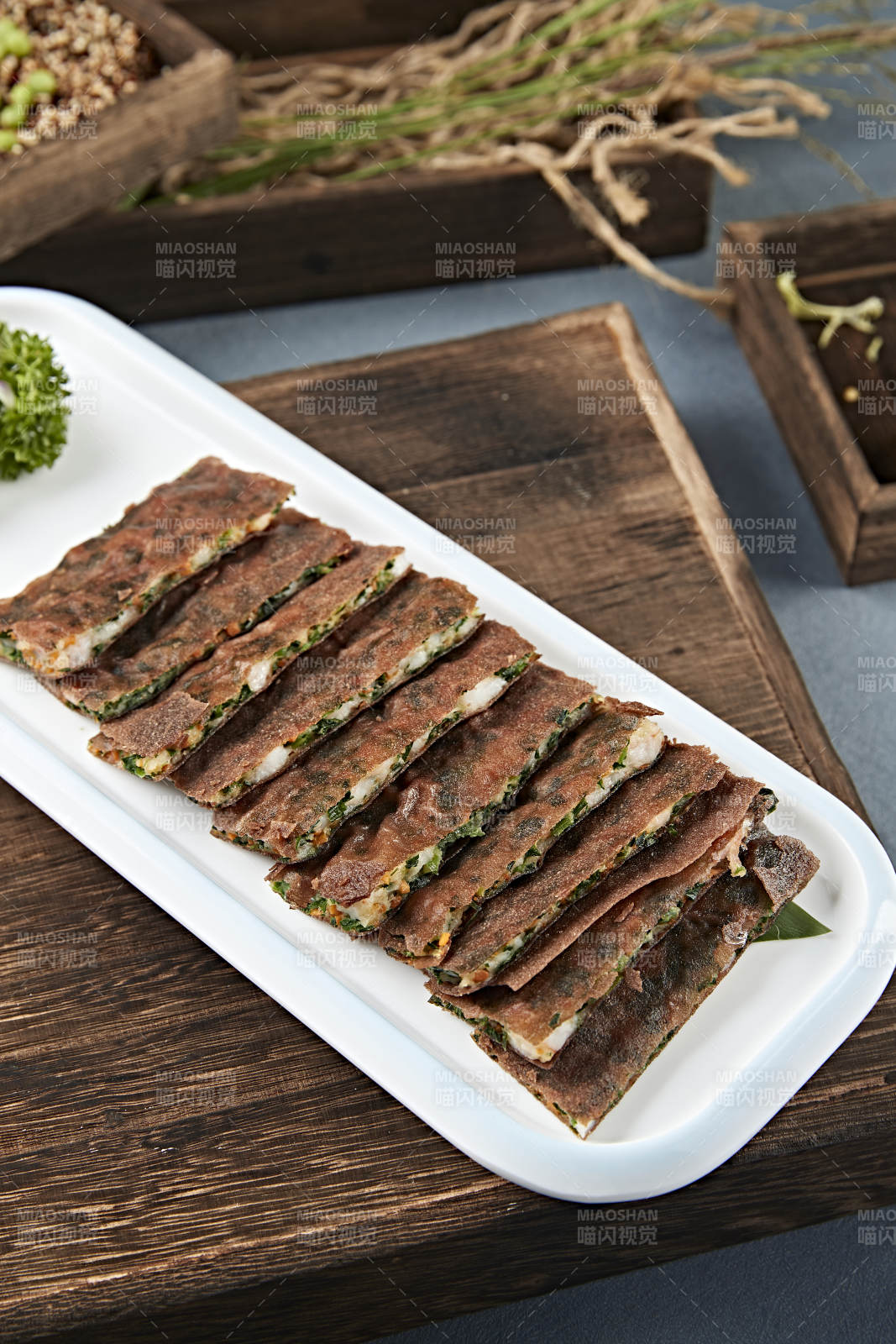 港式脆皮韭菜虾饼