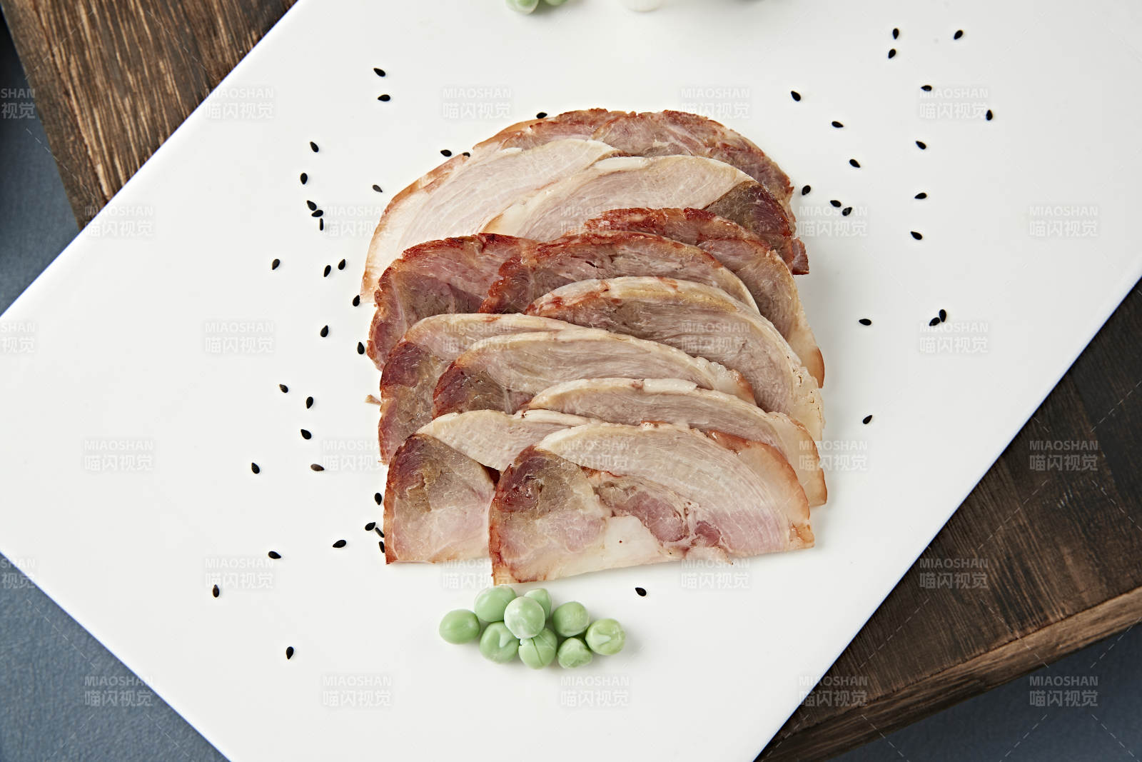 美味凉菜柴沟堡熏肉切片