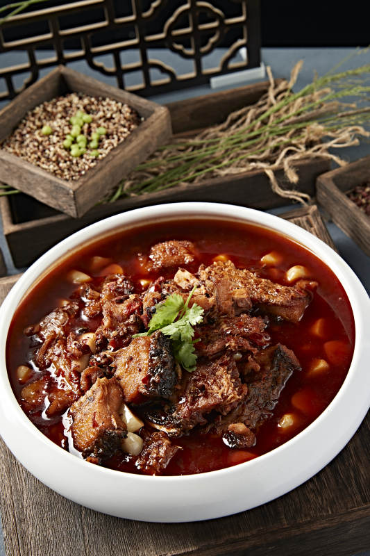 蒜香红油香辣炖鱼排