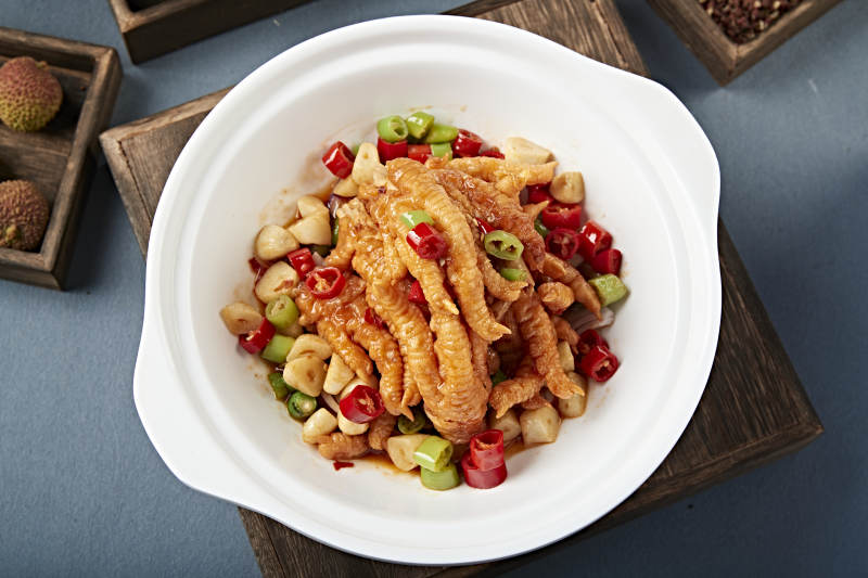 蒜子米椒酱爆虎皮凤爪