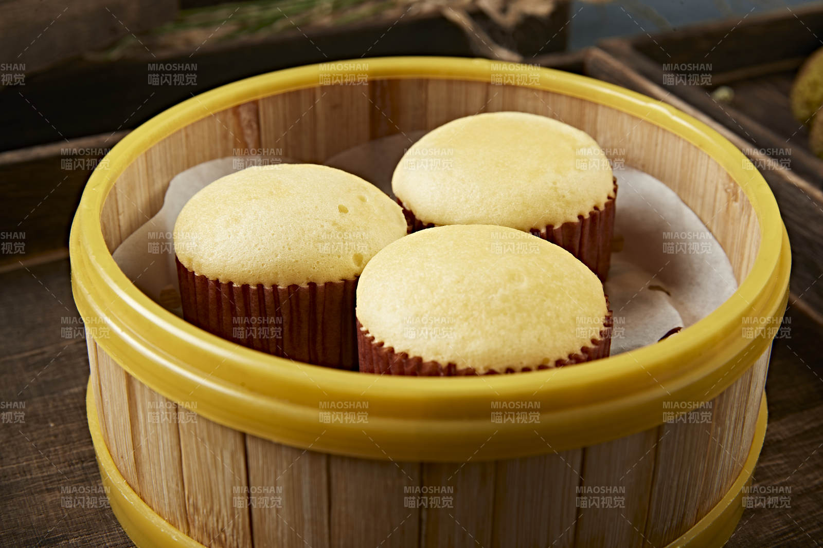 港式茶餐蒸纸杯蛋糕