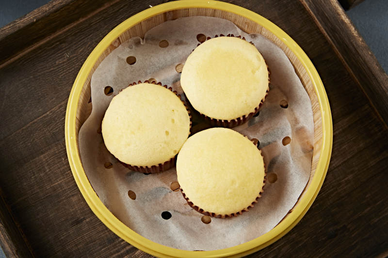 港式茶餐蒸纸杯蛋糕