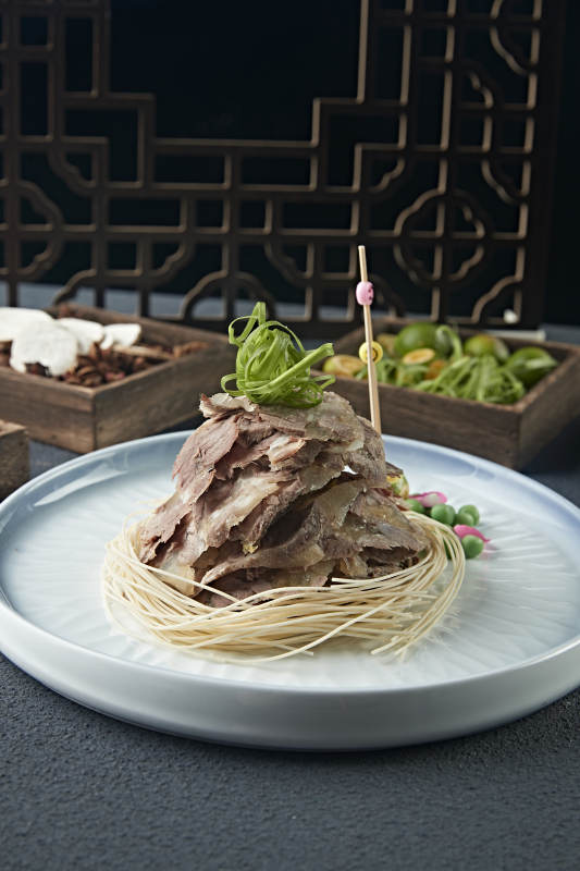 美味五香牛腱子切片