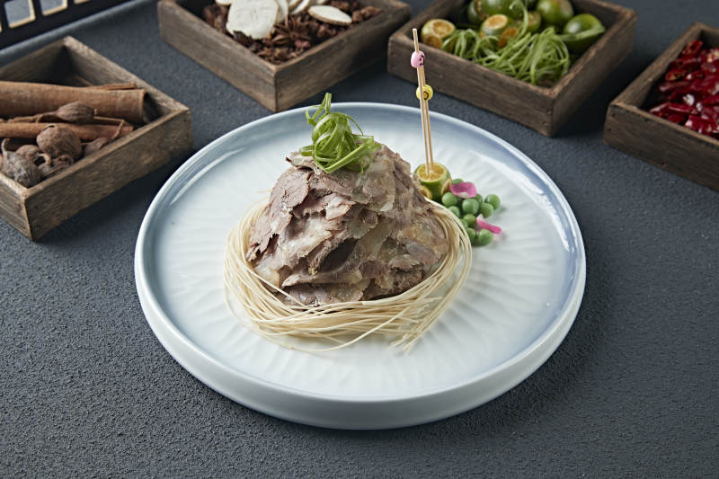 美味五香牛腱子切片