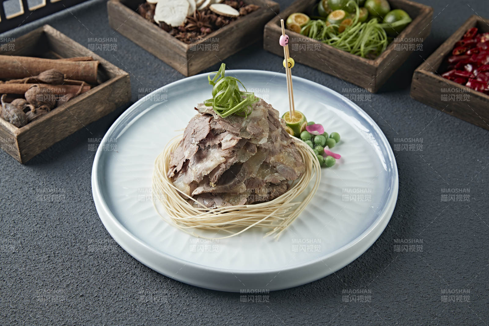 美味五香牛腱子切片