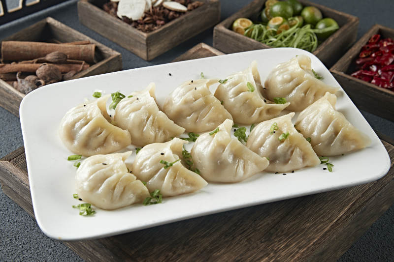 蒙古族没事羊肉蒸饺