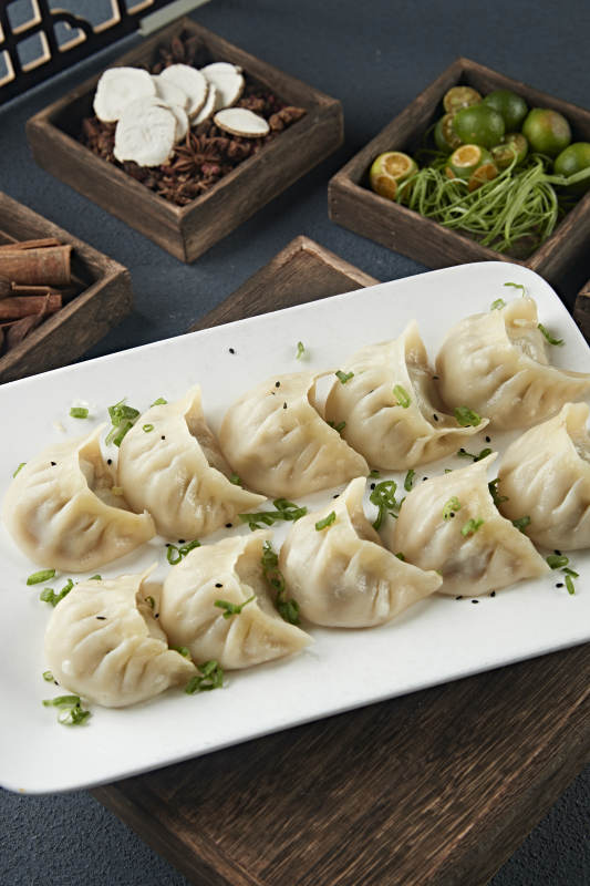 蒙古族没事羊肉蒸饺