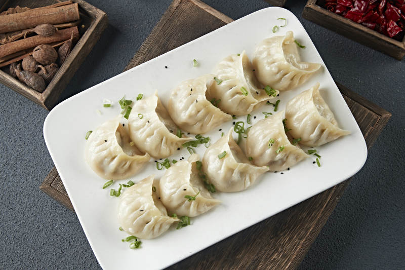 蒙古族没事羊肉蒸饺