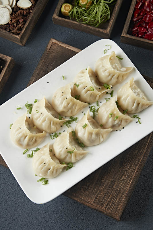 蒙古族没事羊肉蒸饺