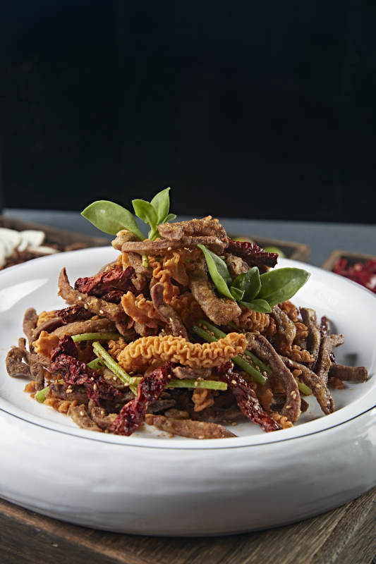 辣炒香脆锅巴腰条