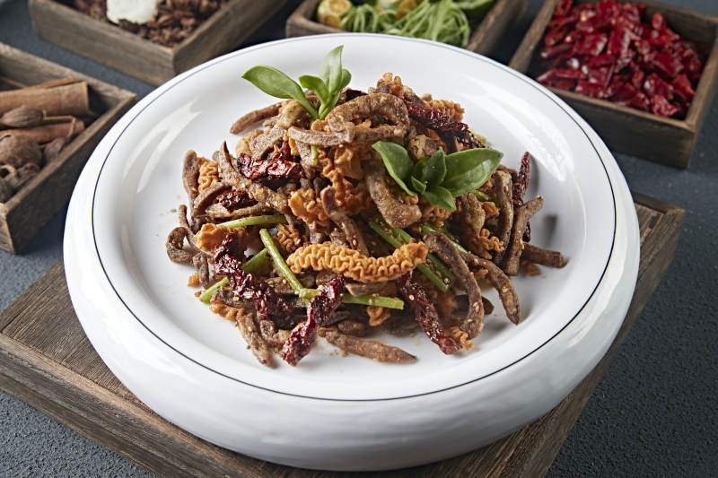 辣炒香脆锅巴腰条