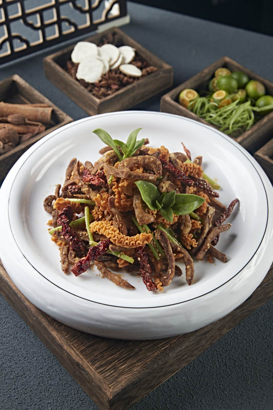 辣炒香脆锅巴腰条