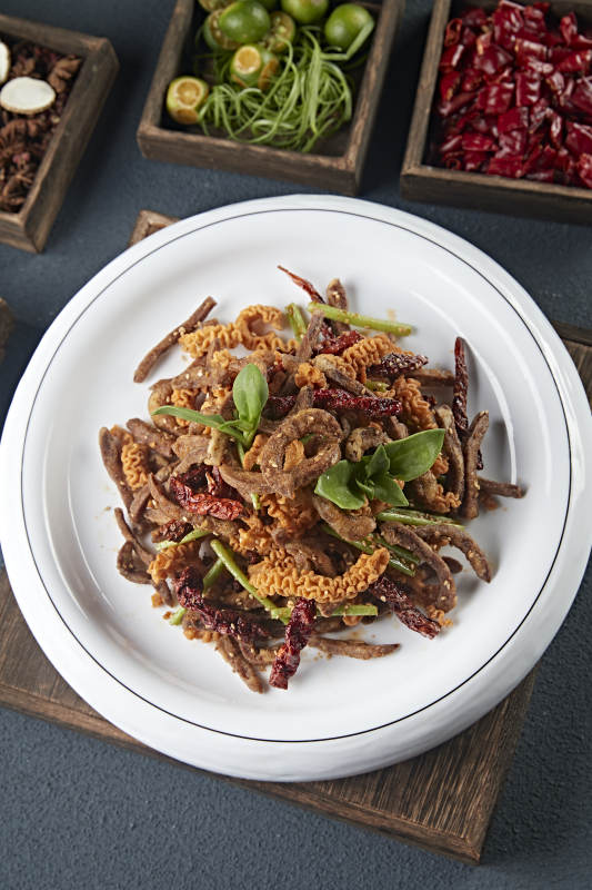 辣炒香脆锅巴腰条