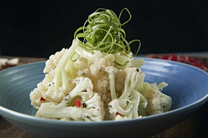 米椒白灼花椰菜菜花