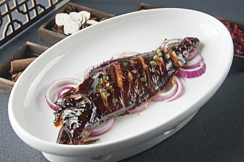 美味酱香烤鲽鱼