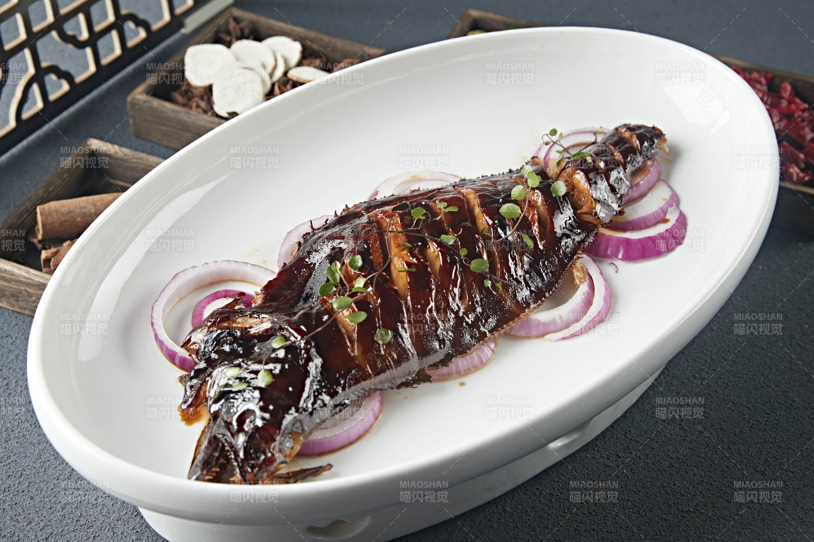 美味酱香烤鲽鱼