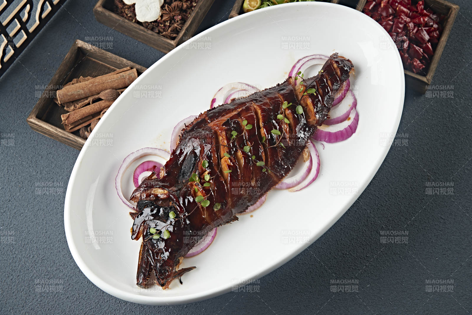 美味酱香烤鲽鱼