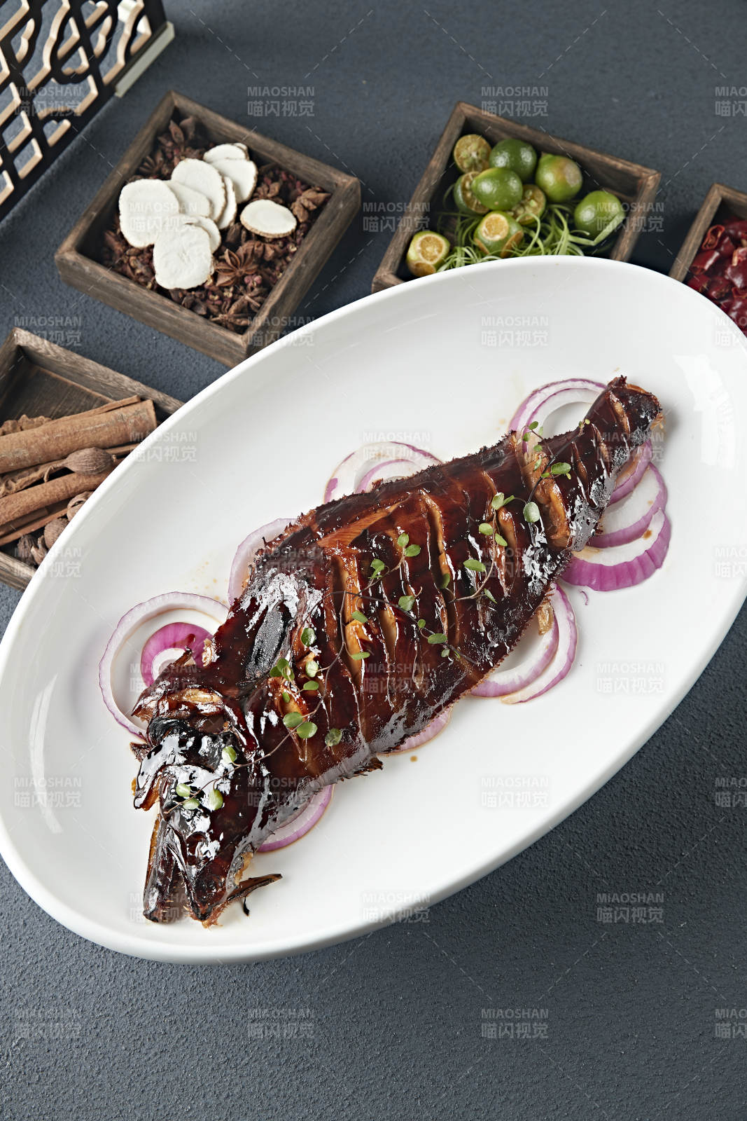 美味酱香烤鲽鱼