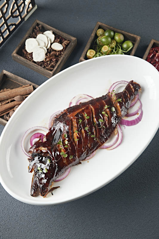 美味酱香烤鲽鱼