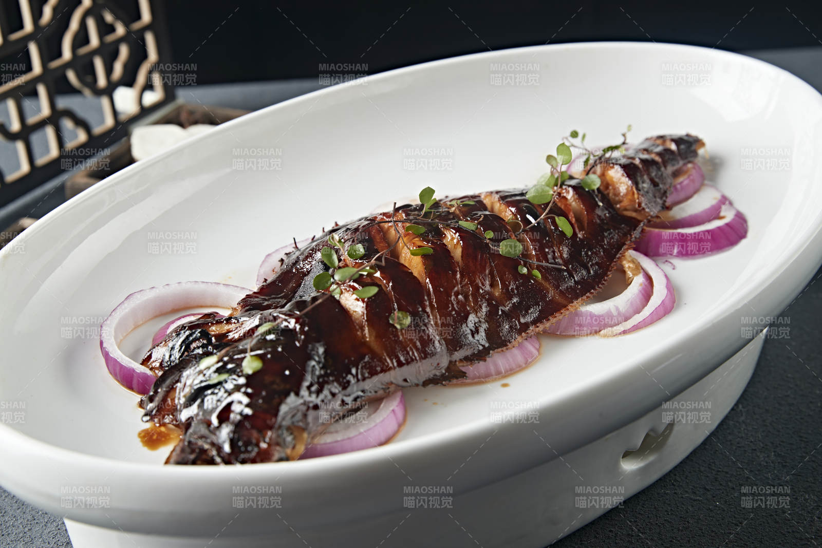 美味酱香烤鲽鱼