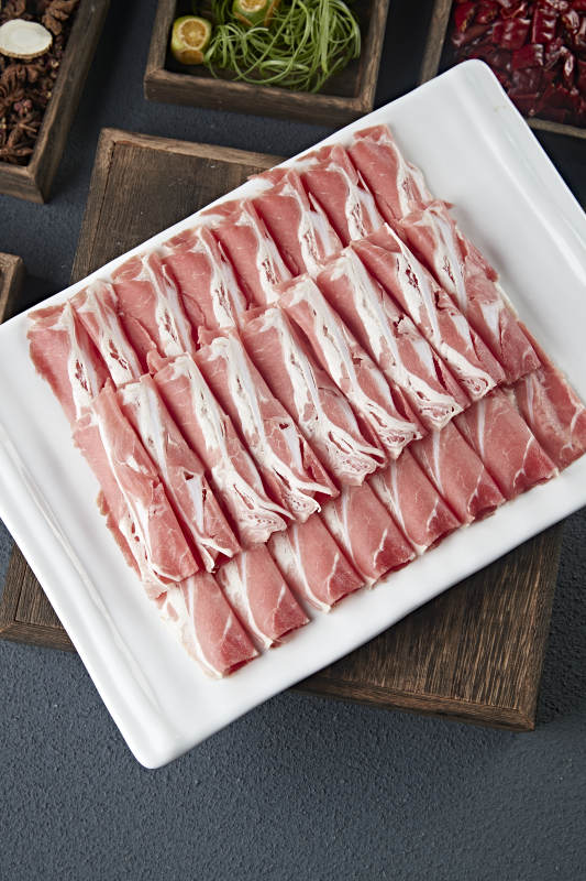 老北京涮肉食材草原肥羊肥牛肉卷