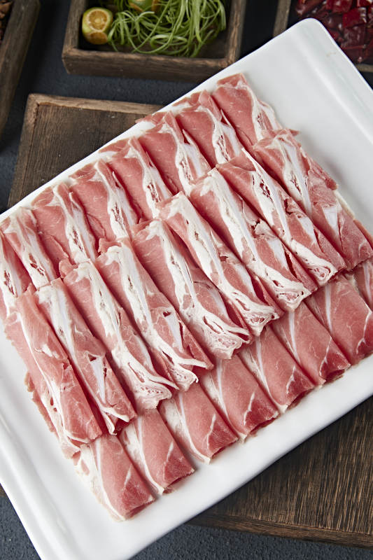 老北京涮肉食材草原肥羊肥牛肉卷