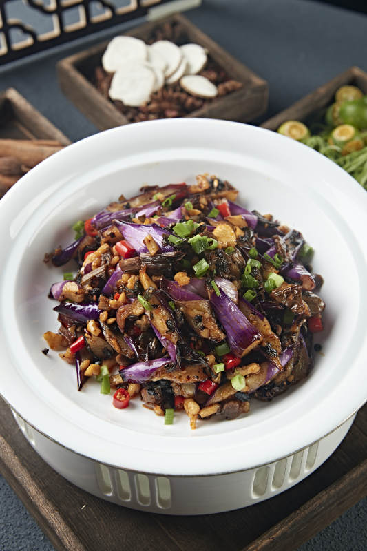 肉沫蒜香烧茄子