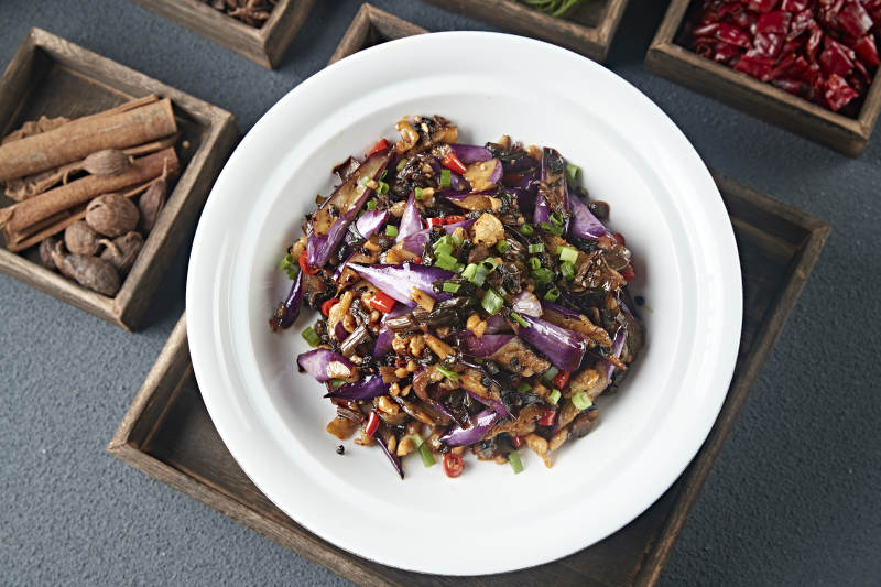 肉沫蒜香烧茄子