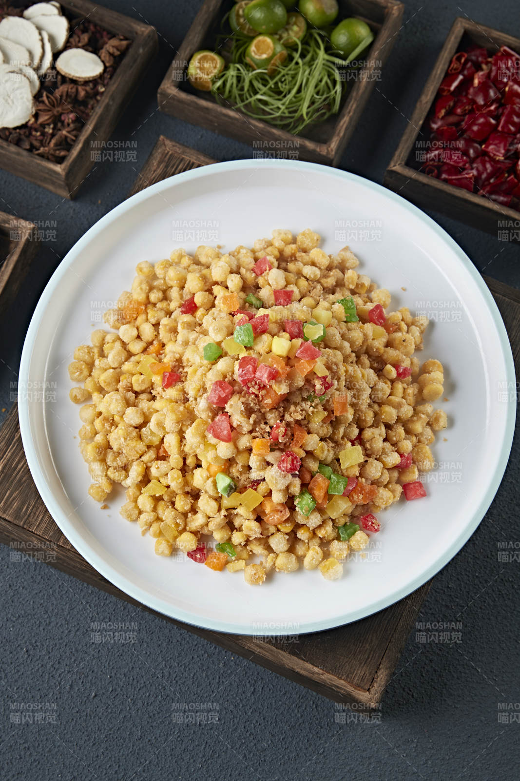 蜜餞果脯金沙甜玉米