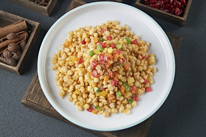 蜜饯果脯金沙甜玉米