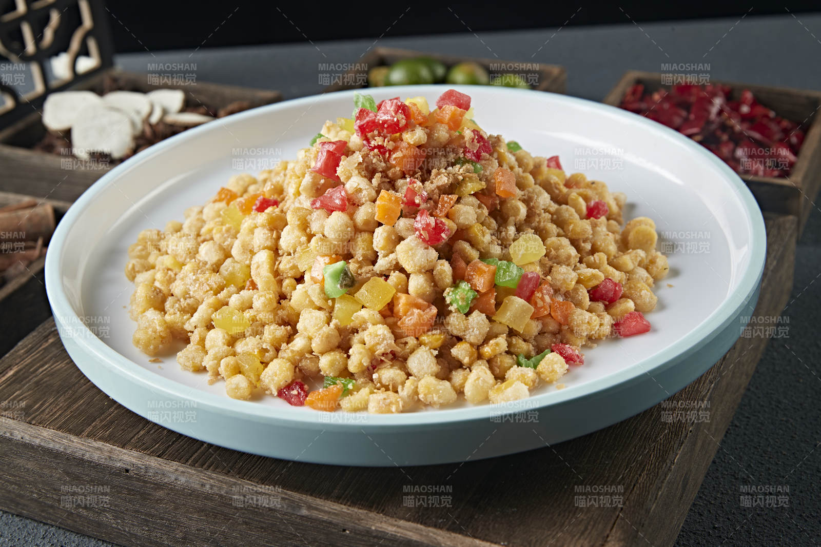 蜜餞果脯金沙甜玉米