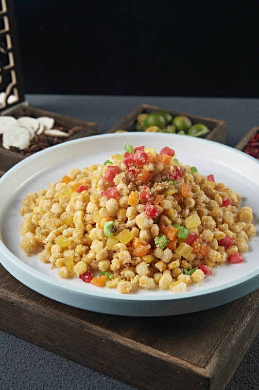 蜜饯果脯金沙甜玉米