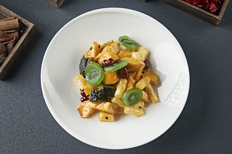 拔丝蜜饯 南瓜红薯香蕉山药蜜枣猕猴桃